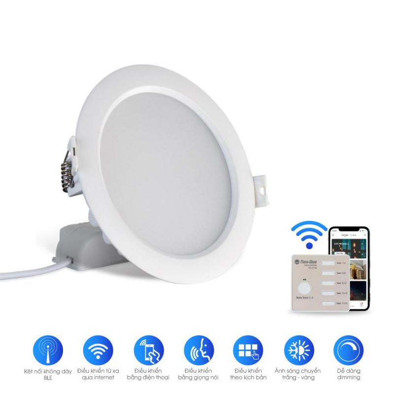 Đèn LED âm trần Downlight 90/7W (Điều khiển bằng Bluetooth)